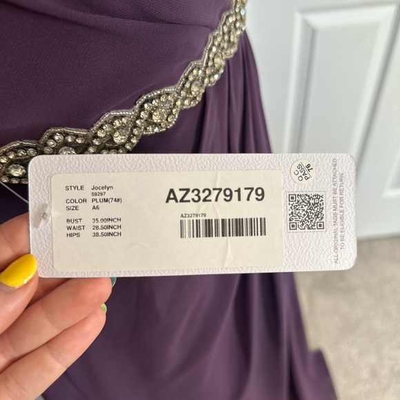 Azazie Jocelyn Bridesmaid Dress A6 - Picture 2 of 6